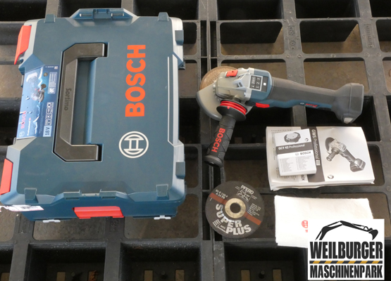 18V Akku Winkelschleifer Schleifgerät mieten - Bosch GWS 18V-10 SC